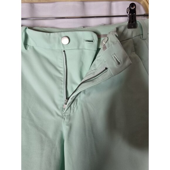 Lululemon Mens Daily Shorts Size 32 Mint Green Belt Loops Athleisure - Picture 7 of 11
